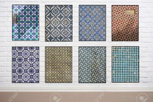 Lisbon tiles pics on wood